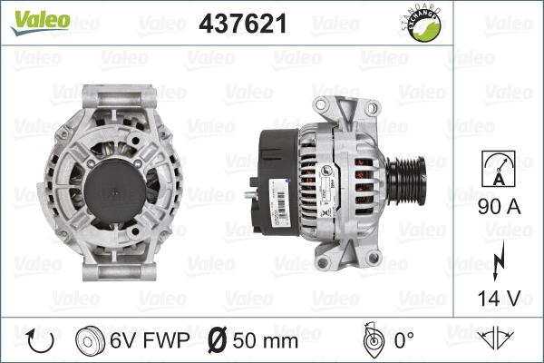 Valeo 437621 - Alternator furqanavto.az