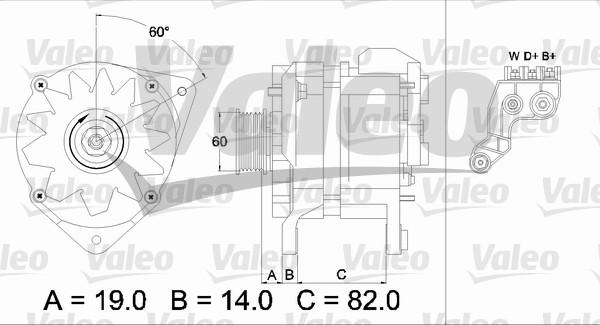 Valeo 437081 - Alternator furqanavto.az