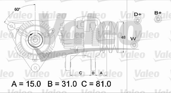 Valeo 437195 - Alternator furqanavto.az