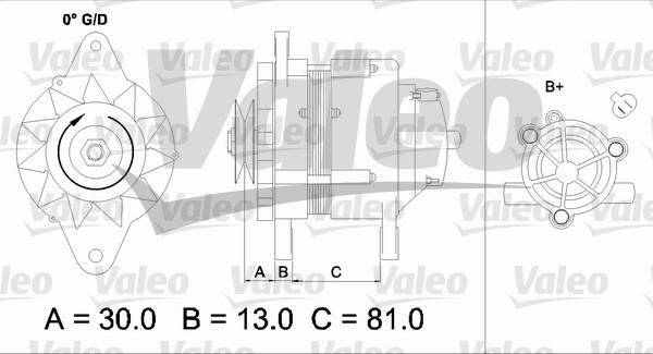 Valeo 437150 - Alternator furqanavto.az