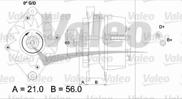 Valeo 437110 - Alternator furqanavto.az