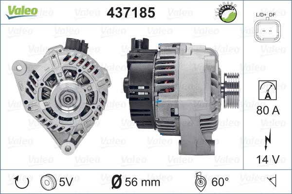 Valeo 437185 - Alternator furqanavto.az