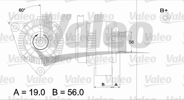 Valeo 437186 - Alternator furqanavto.az