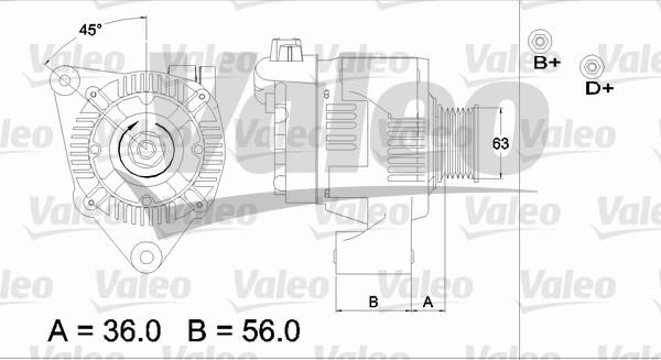 Valeo 437187 - Alternator furqanavto.az