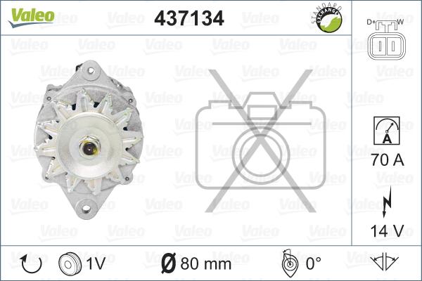 Valeo 437134 - Alternator furqanavto.az