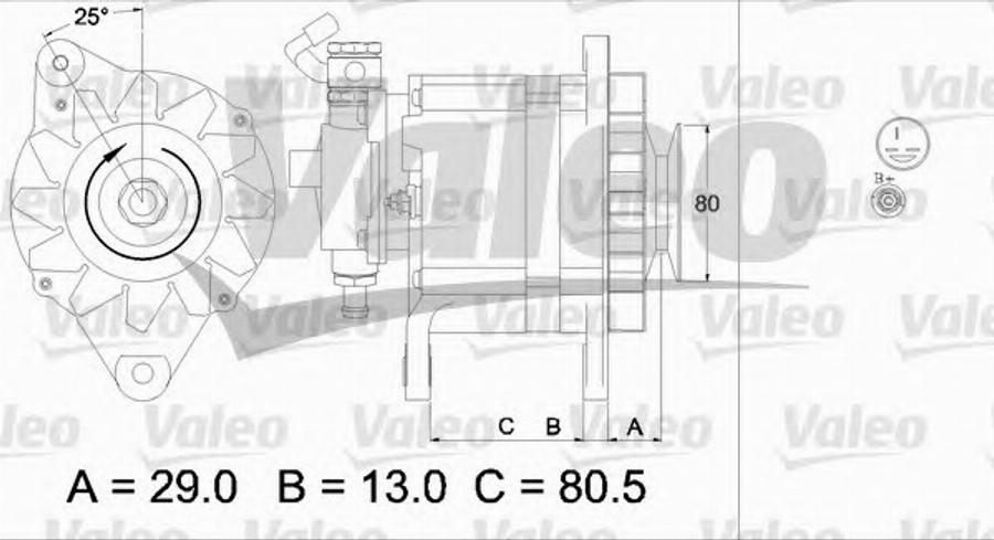 Valeo 437131 - Alternator furqanavto.az