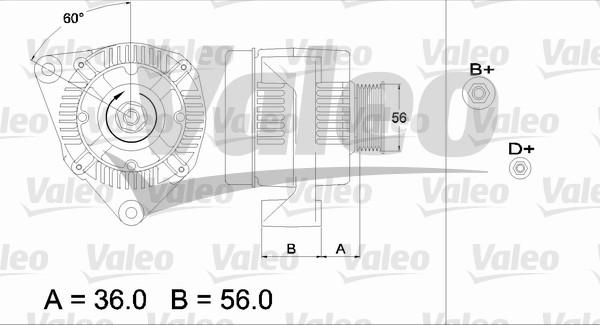 Valeo 437126 - Alternator furqanavto.az