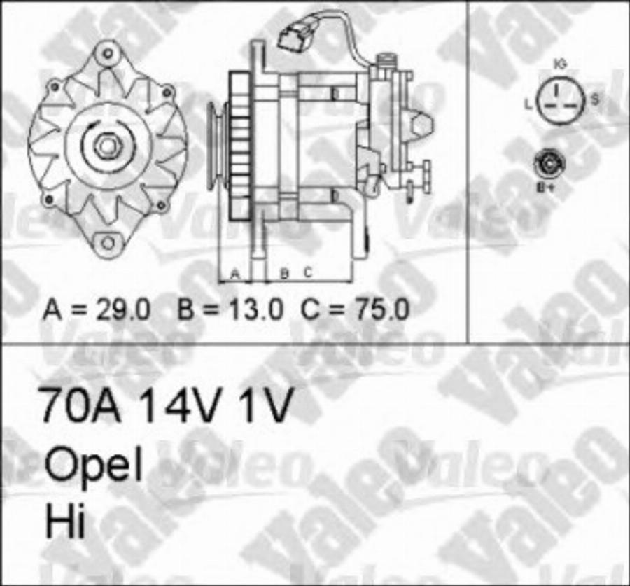 Valeo 437179 - Alternator furqanavto.az