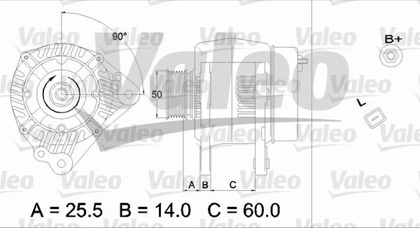 Valeo 437170 - Alternator furqanavto.az