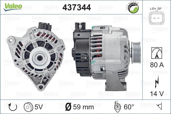 Valeo 437344 - Alternator furqanavto.az