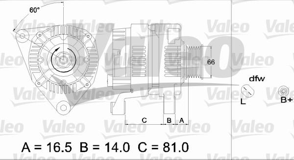 Valeo 437365 - Alternator furqanavto.az