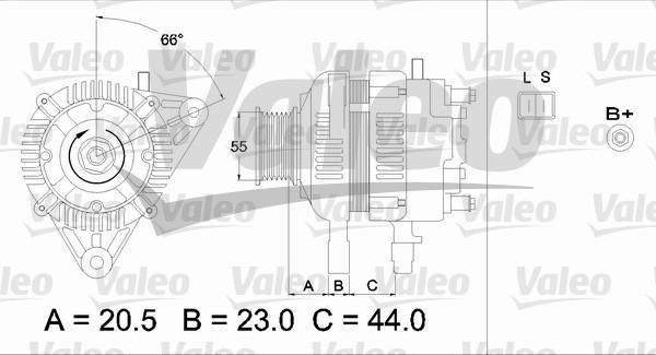 Valeo 437334 - Alternator furqanavto.az