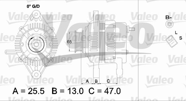 Valeo 437333 - Alternator furqanavto.az