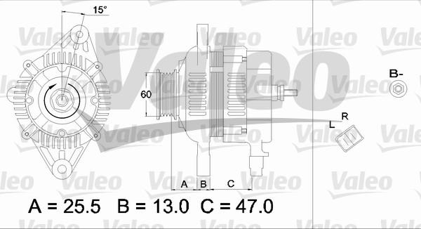 Valeo 437337 - Alternator furqanavto.az