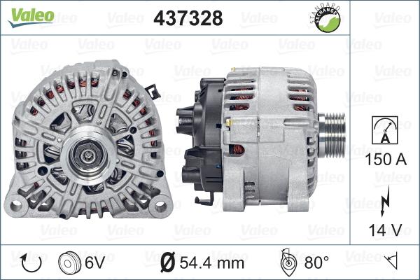 Valeo 437328 - Alternator furqanavto.az