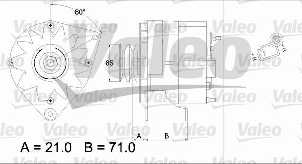 Valeo 437372 - Alternator furqanavto.az