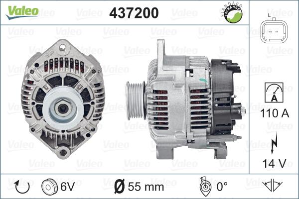 Valeo 437200 - Alternator furqanavto.az