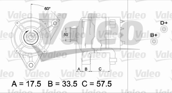 Valeo 437216 - Alternator furqanavto.az