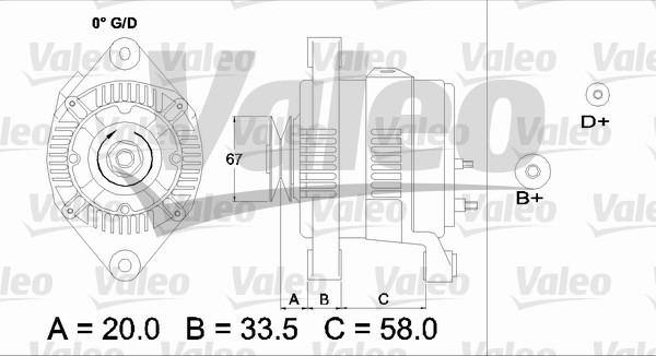 Valeo 437211 - Alternator furqanavto.az