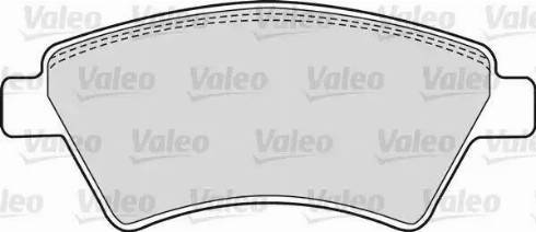 Valeo 598526 - Əyləc altlığı dəsti, əyləc diski furqanavto.az