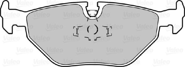 Valeo 598259 - Əyləc altlığı dəsti, əyləc diski furqanavto.az