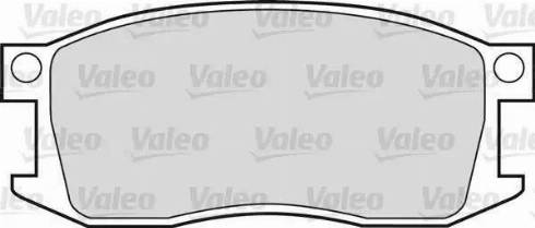 Valeo 551521 - Əyləc altlığı dəsti, əyləc diski furqanavto.az