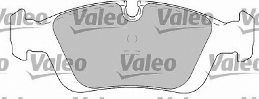 Valeo 597163 - Əyləc altlığı dəsti, əyləc diski furqanavto.az