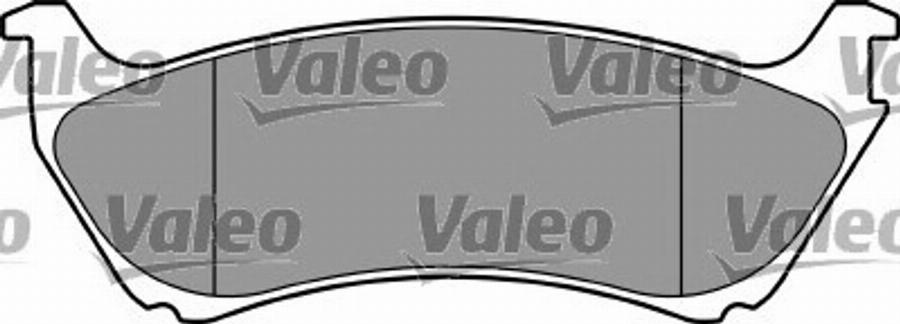 Valeo 597317 - Əyləc altlığı dəsti, əyləc diski furqanavto.az