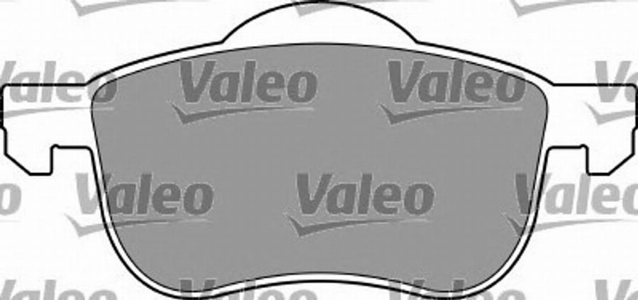 Valeo 597320 - Əyləc altlığı dəsti, əyləc diski furqanavto.az