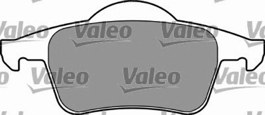 Valeo 597321 - Əyləc altlığı dəsti, əyləc diski furqanavto.az