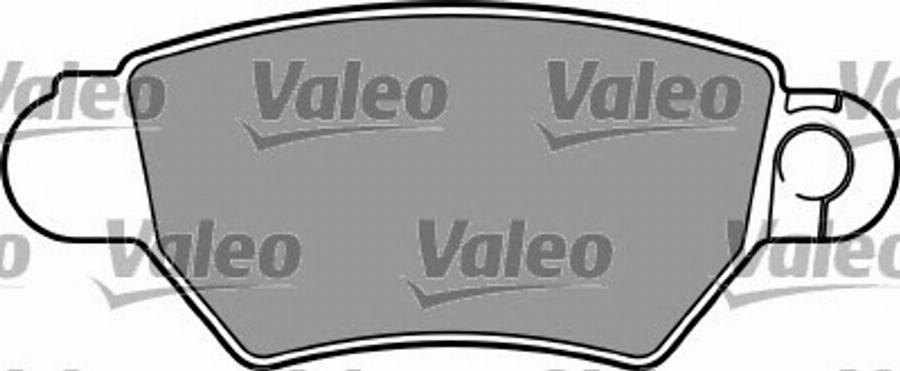 Valeo 597279 - Əyləc altlığı dəsti, əyləc diski furqanavto.az