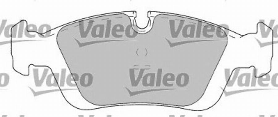 Valeo 597275 - Əyləc altlığı dəsti, əyləc diski furqanavto.az