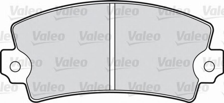 Valeo 540 315 - Əyləc altlığı dəsti, əyləc diski www.furqanavto.az