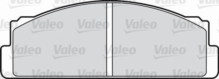 Valeo 540231 - Əyləc altlığı dəsti, əyləc diski furqanavto.az