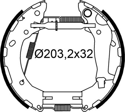 Valeo 554947 - Əyləc Başlığı Dəsti furqanavto.az