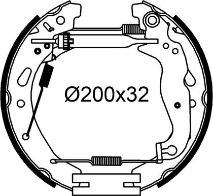 Valeo 554957 - Əyləc Başlığı Dəsti furqanavto.az