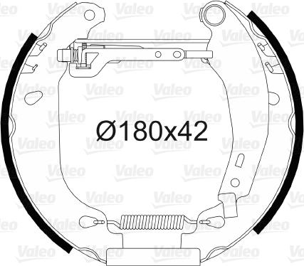 Valeo 554644 - Əyləc Başlığı Dəsti furqanavto.az