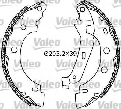 Valeo 554638 - Əyləc Başlığı Dəsti furqanavto.az