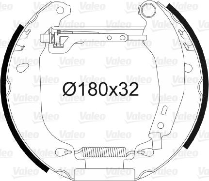 Valeo 554672 - Əyləc Başlığı Dəsti furqanavto.az