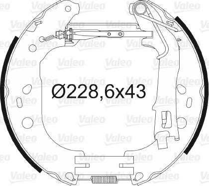 Valeo 554890 - Əyləc Başlığı Dəsti furqanavto.az