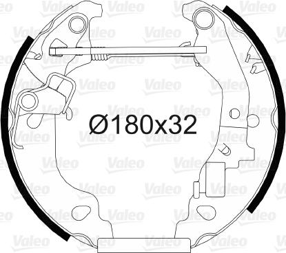 Valeo 554811 - Əyləc Başlığı Dəsti furqanavto.az