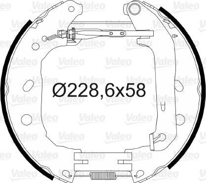 Valeo 554830 - Əyləc Başlığı Dəsti furqanavto.az