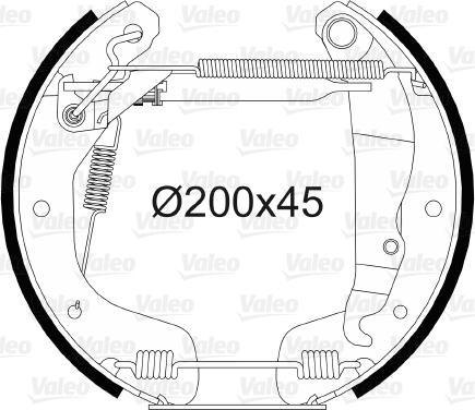 Valeo 554794 - Əyləc Başlığı Dəsti furqanavto.az