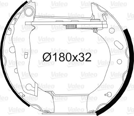 Valeo 554741 - Əyləc Başlığı Dəsti furqanavto.az