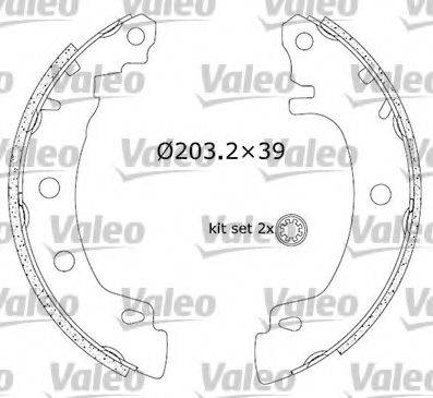 Valeo 554757 - Əyləc Başlığı Dəsti furqanavto.az