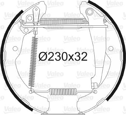 Valeo 554731 - Əyləc Başlığı Dəsti furqanavto.az