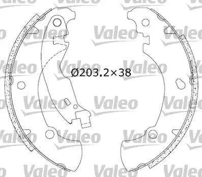 Valeo 554740 - Əyləc Başlığı Dəsti furqanavto.az