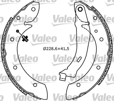 Valeo 553855 - Əyləc Başlığı Dəsti furqanavto.az