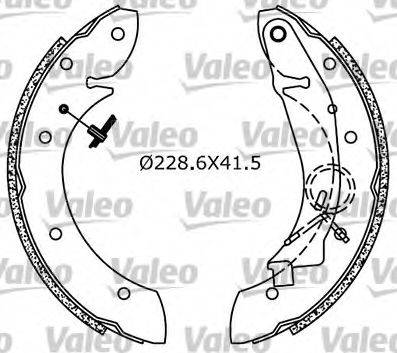 Valeo 554708 - Əyləc Başlığı Dəsti furqanavto.az