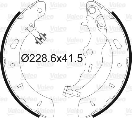 Valeo 564140 - Əyləc Başlığı Dəsti furqanavto.az